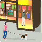 Bookstore and Garage